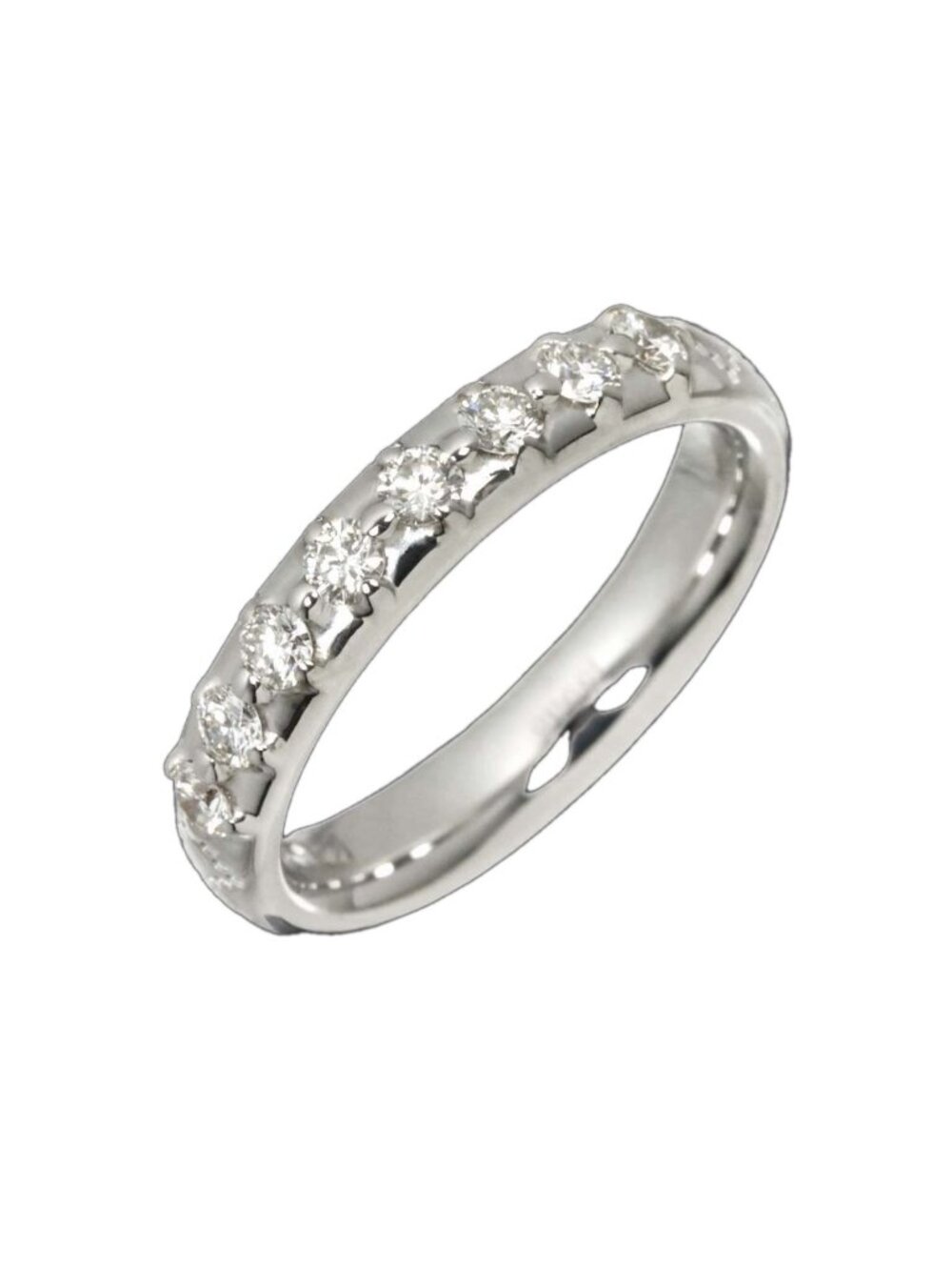 Gucci Diamantissima Ring Diamond 18k WG White Gold - Picture 1 of 10
